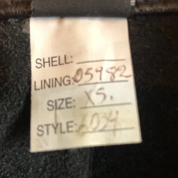 Northbound Leather Men's Black Leather Lace Up T Shirt (Item 6034) sz XS/38